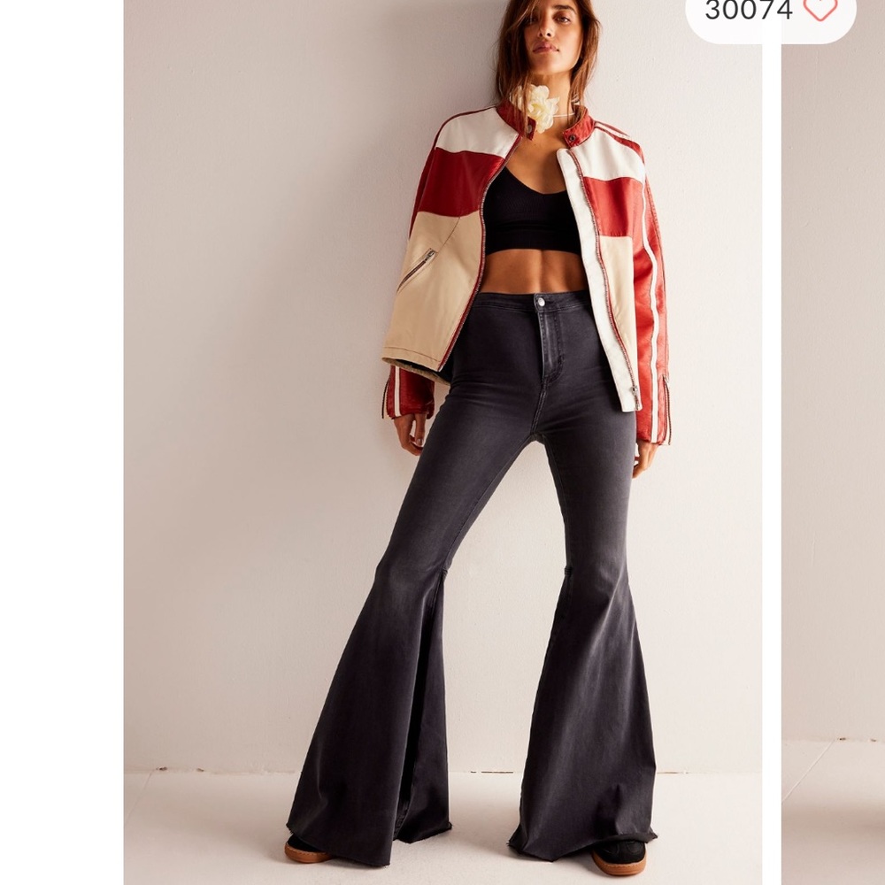 Free People Just Float On Flare Jeans